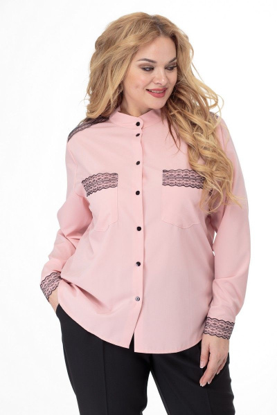 Блуза Anelli 940 розовый - фото 9