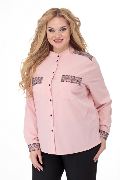 Блуза Anelli 940 розовый - фото 8