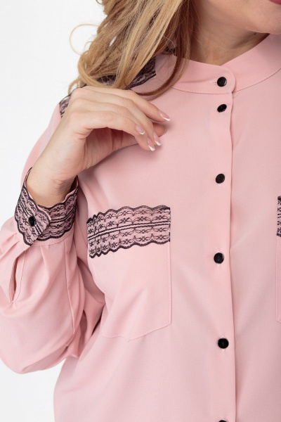Блуза Anelli 940 розовый - фото 3