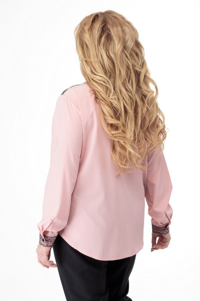 Блуза Anelli 940 розовый - фото 2