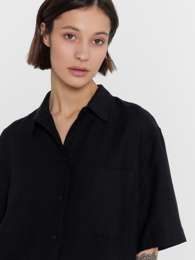 Рубашка Mark Formelle 112855-1/1/24-27316Ц-9 черный - фото 1