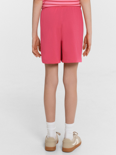 Футболка, шорты Mark Formelle 197728/24-33068ПП-7 полоска_на_розовом_саше_маджента_3_сл_на_пол - фото 2