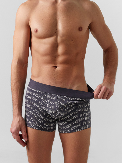 Трусы Mark Formelle 411221/24-4451П-5 текст_на_графите - фото 1