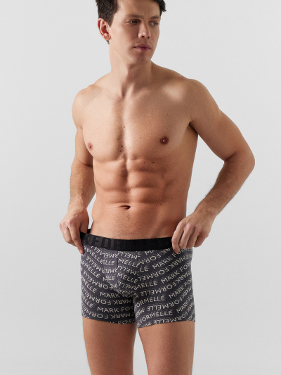 Трусы Mark Formelle 411221/24-4451П-5 текст_на_графите1 - фото 1