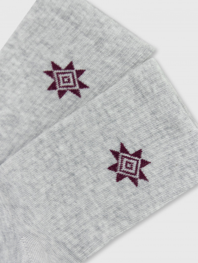 Носки Mark Formelle 559U-2810/24559U св.серый_меланж_рис.2810 - фото 2