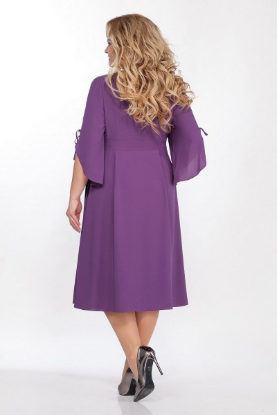 Платье LaKona 1337 пурпурный - фото 2