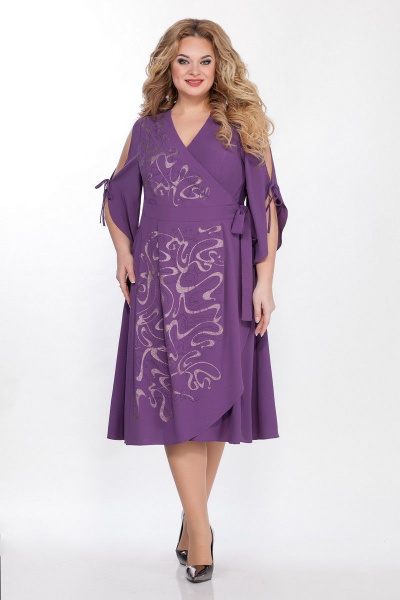 Платье LaKona 1337 пурпурный - фото 1