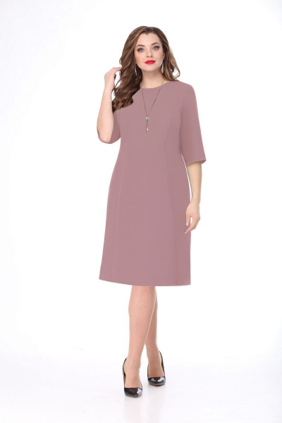 Платье VOLNA 1170 пудрово-розовый - фото 1
