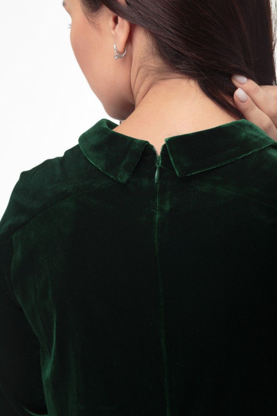Платье Anelli 619 зеленый - фото 6