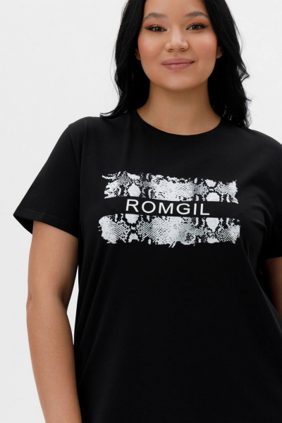 Майка Romgil РП0068-ХЛ4 черный - фото 5
