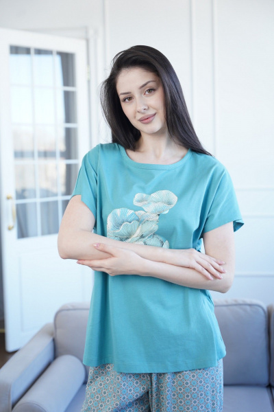 Капри, майка Купалинка 33500G.170-176 к.набивка,светло-зеленый - фото 5