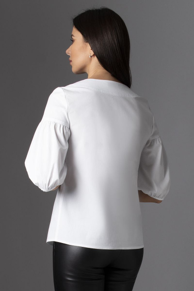Блуза VIZAVI 632 белый - фото 3