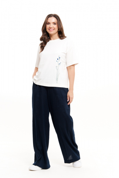 Брюки Панда 15960 синий - фото 2