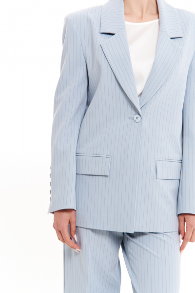 Жакет Панда 19830 голубой - фото 4