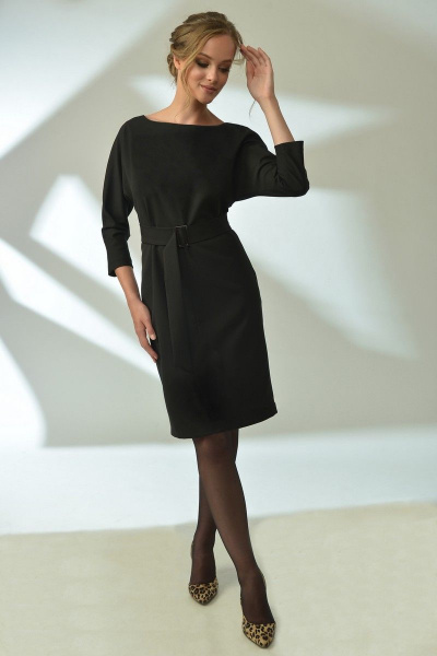 Платье MAX 4-019/1 черный - фото 1