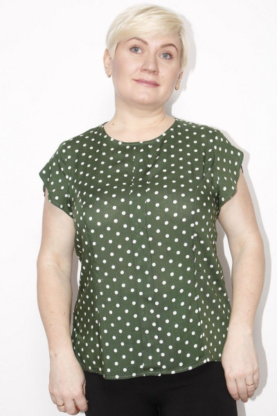 Блуза MIRSINA FASHION 11932120/1 зеленый - фото 1
