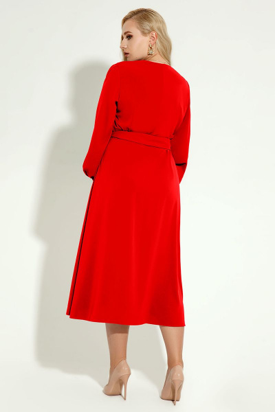 Платье Prio 8280z красный - фото 2