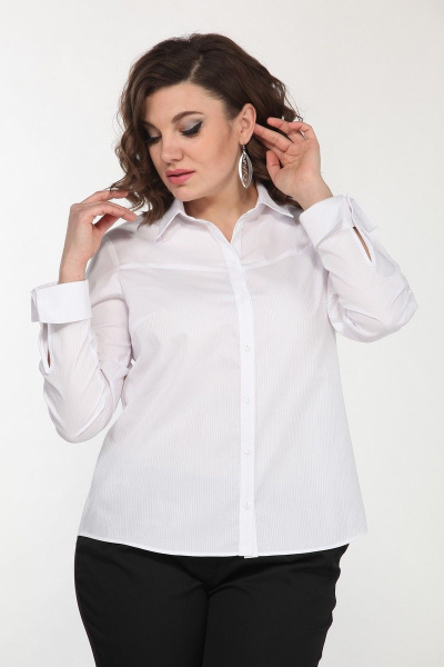 Блуза Lady Style Classic 2159 белый - фото 1