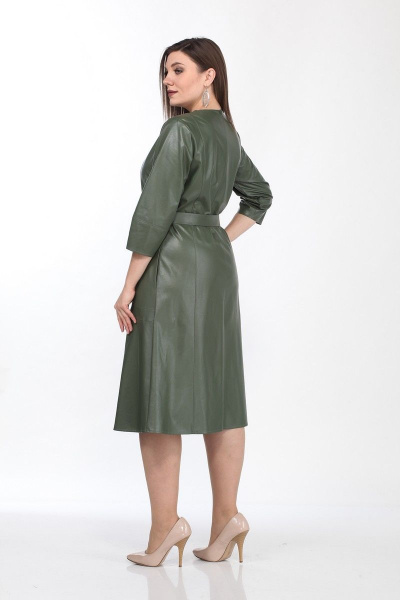 Платье Lady Style Classic 2254 зеленый - фото 2