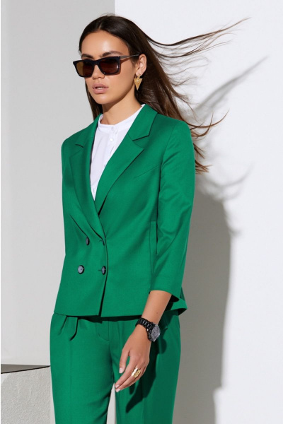 Блуза, брюки, жакет Lissana 4056  зеленый - фото 3
