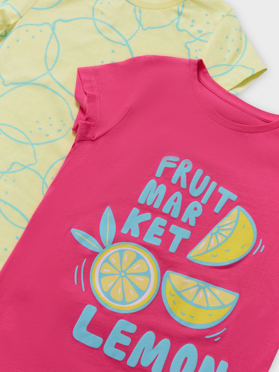 Футболка Mark Formelle 117892-2/25-36237П-0 маджента_лимоны_на_желтом_3_сл_1изд_печ_на_пол - фото 13