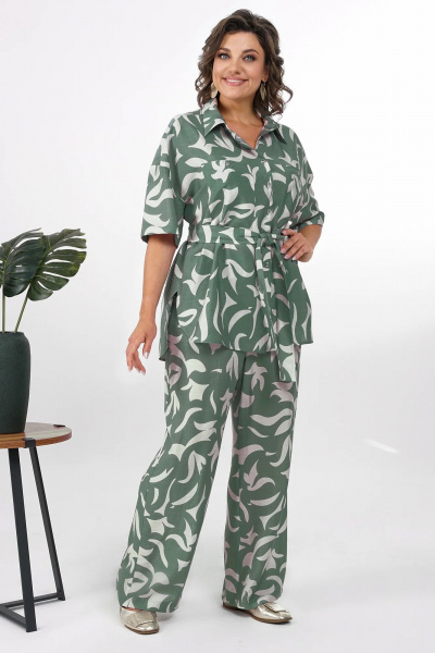 Блуза, брюки Alani Collection 2378 - фото 6