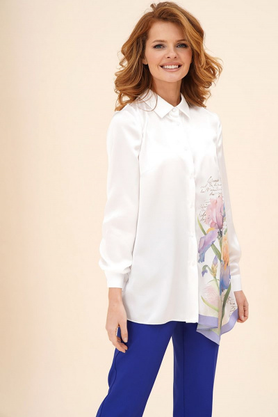 Блуза Fawi 330012 молочный - фото 2