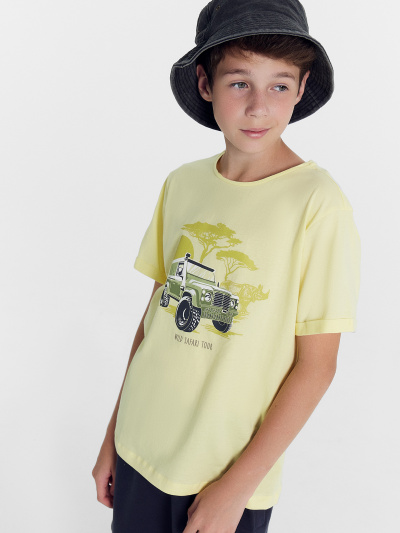 Футболка Mark Formelle 113421/24-27795П-0 лимонад_печать_3_сл_на_пол - фото 35