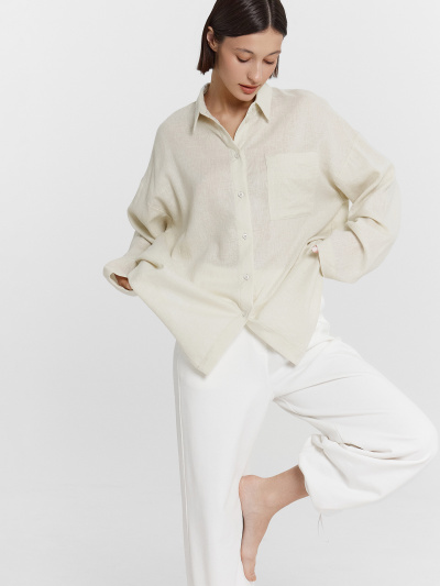 Рубашка Mark Formelle 502985-1/24-32084Ц-9 молочный - фото 11