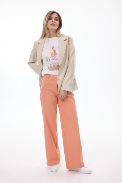 Жакет NiV NiV fashion 422 холодно-бежевый - фото 12