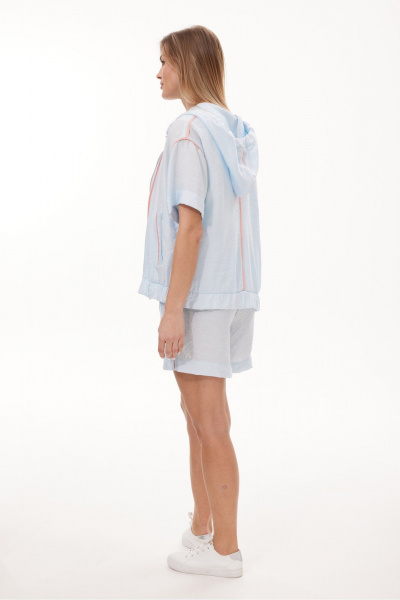 Шорты NiV NiV fashion 435 светло-голубой - фото 6