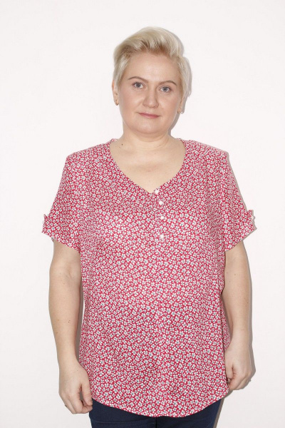 Блуза MIRSINA FASHION 12512021 красный - фото 1