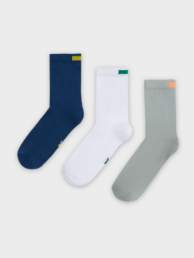 Носки Mark Formelle 444A-1937/B3-233444A джинсовый_св.оливка_белый_рис.1937 - фото 23