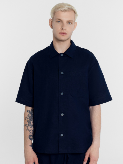 Рубашка Mark Formelle 111887/24-3831Ц-9 т.синий - фото 62