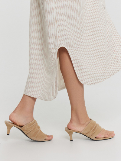 Платье Mark Formelle 152627/24-27455П-9 коричневая_полоска_на_молочном - фото 50