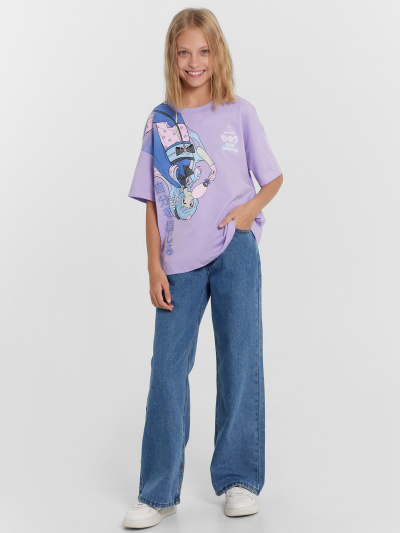 Футболка Mark Formelle 117843/24-27898П-0 св.лаванда_печать_3_сл_на_пол - фото 23