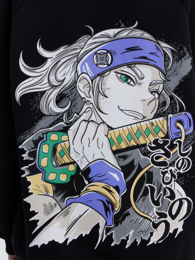 Худи Mark Formelle 123418/24-31058П-7П черный_печать_2_сл_на_пол_3_сл_на_спинке - фото 26