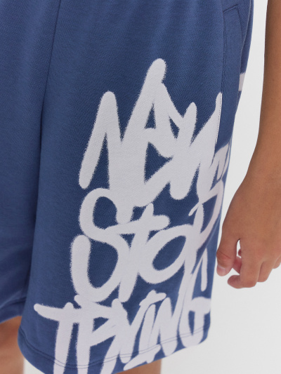 Шорты Mark Formelle 133350/24-30161П-7 деним_печать_Печать - фото 11