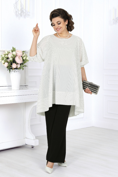 Брюки, туника Ninele 6061 молочный - фото 1