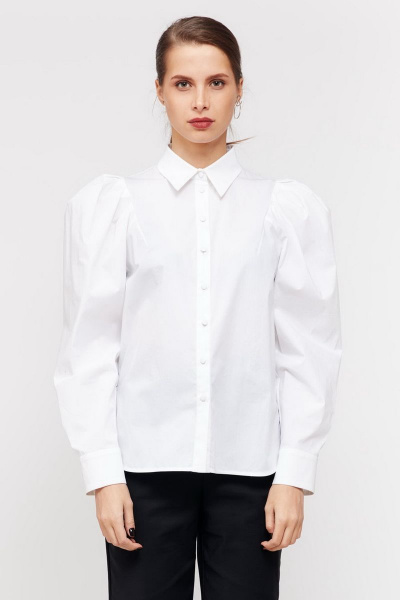 Блуза Favorini 31447 белый - фото 1