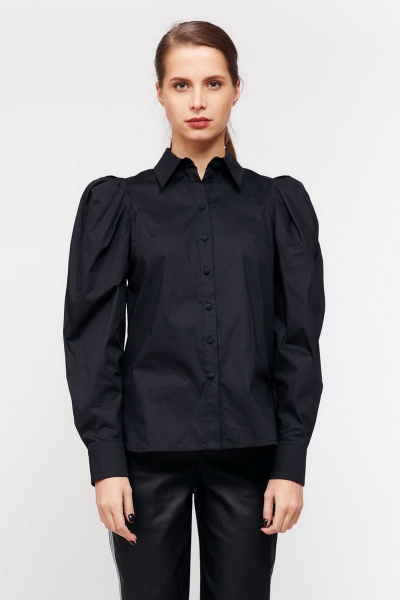Блуза Favorini 31447 черный - фото 1