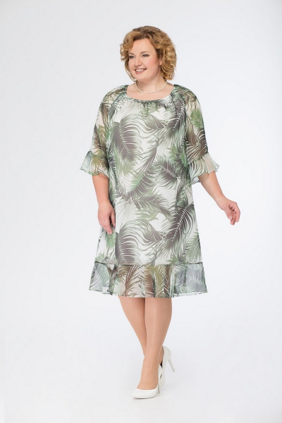 Платье Кэтисбел 1413 пальмы - фото 1
