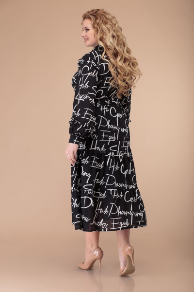 Платье Svetlana-Style 1375 черный+буквы - фото 2