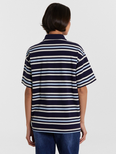 Футболка Mark Formelle 112895/24-32901П-11 полоски_на_т.синем - фото 16