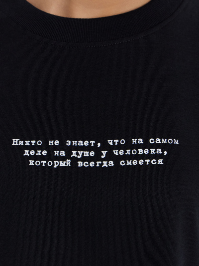 Футболка Mark Formelle 112961/24-33235ПП-0 черный_печать_Печать - фото 34