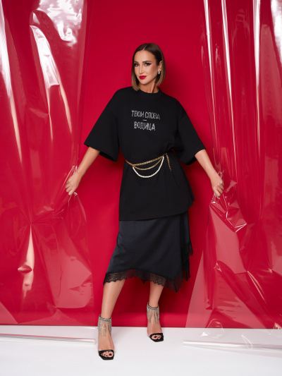 Юбка Mark Formelle 152811-1/25-37831Ц-9 черный - фото 10