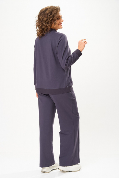 Брюки, свитшот Bonna Image 956/3 серо-фиолетовый - фото 7