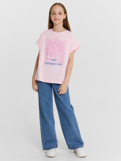 Футболка Mark Formelle 117904/24-27422П-0 розовая_сказка_печать_1_сл_на_пол - фото 19