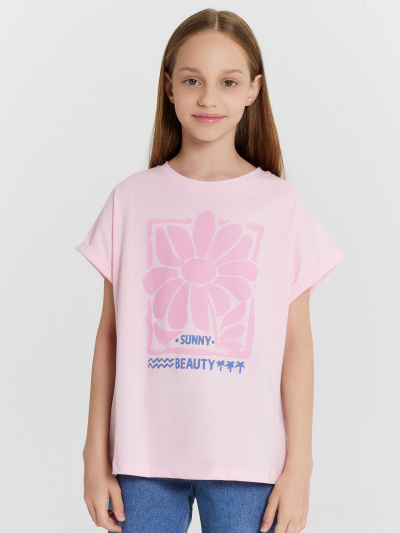 Футболка Mark Formelle 117904/24-27423П-0 розовая_сказка_печать_1_сл_на_пол - фото 20