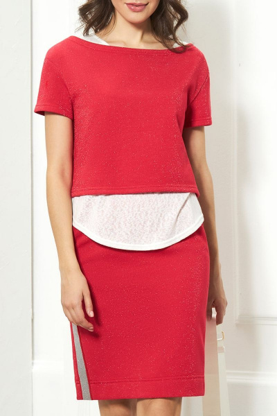 Блуза, джемпер, юбка AYZE 952 красный - фото 3